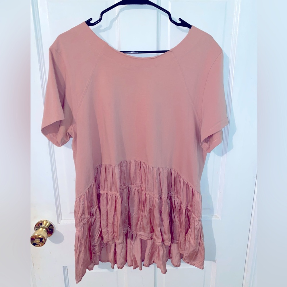 Anthropologie Flowy T Shirt